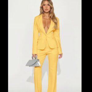 Business Per Usual Blazer Pant Set